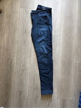 Agolde Women’s Farrah Skinny Jeans in Dark Blue